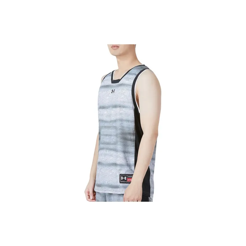 Under Armour Basketball Jerseys Men White-3