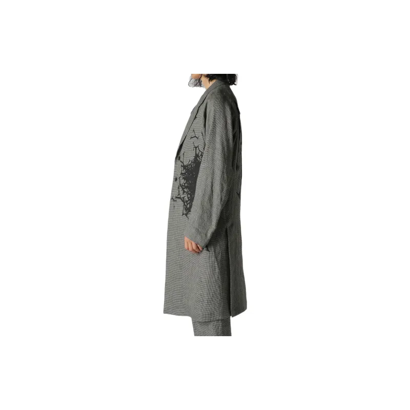 Yohji Yamamoto SS24 Jackets Coats Men's Gray-4
