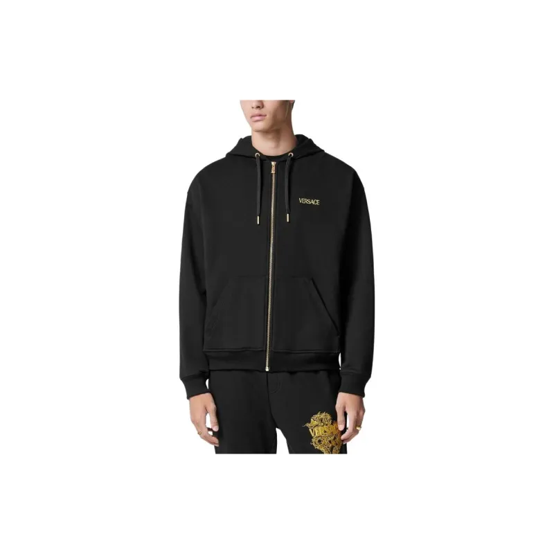 VERSACE SS24 Sweatshirt Men's Black-5