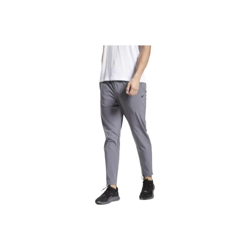 Reebok Knitted Sweatpants Men Light Gray Black-2