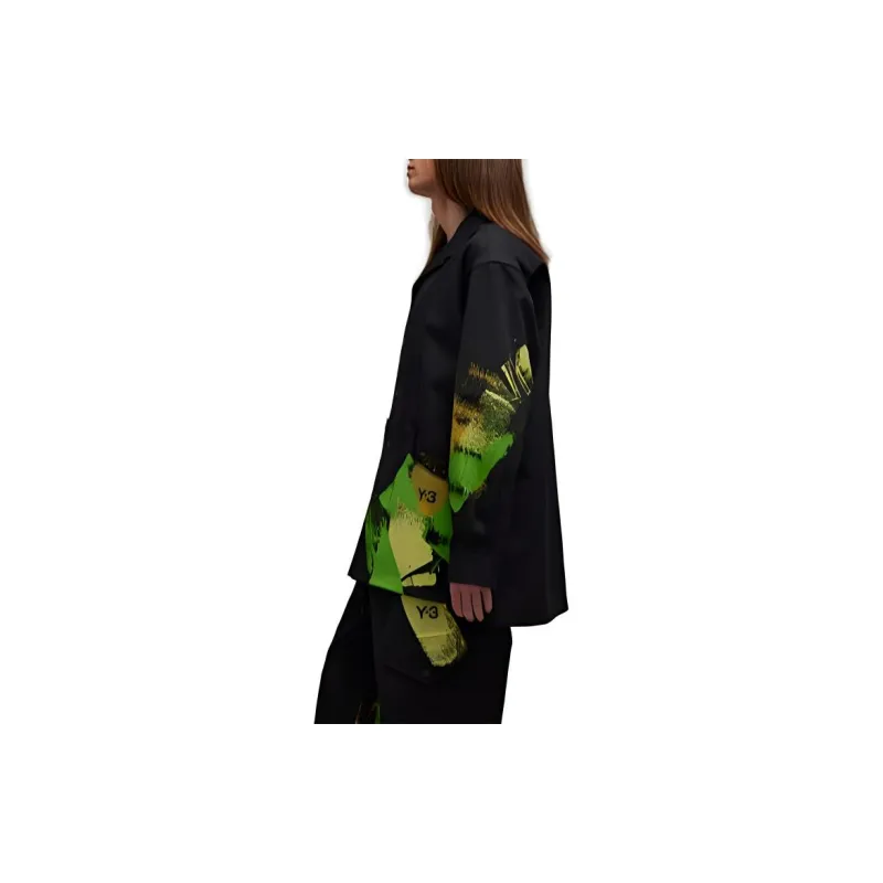 Y 3 Shirts Unisex Black-4