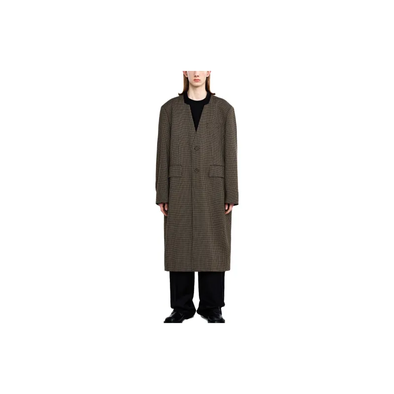 ADER ERROR ADER ERROR Through Editism Series Coats Unisex Black Umber-2