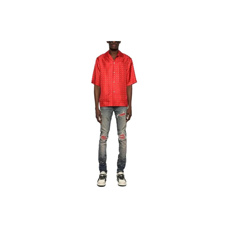 AMIRI Mix And Match Ma Short Sleeve Shirt-4