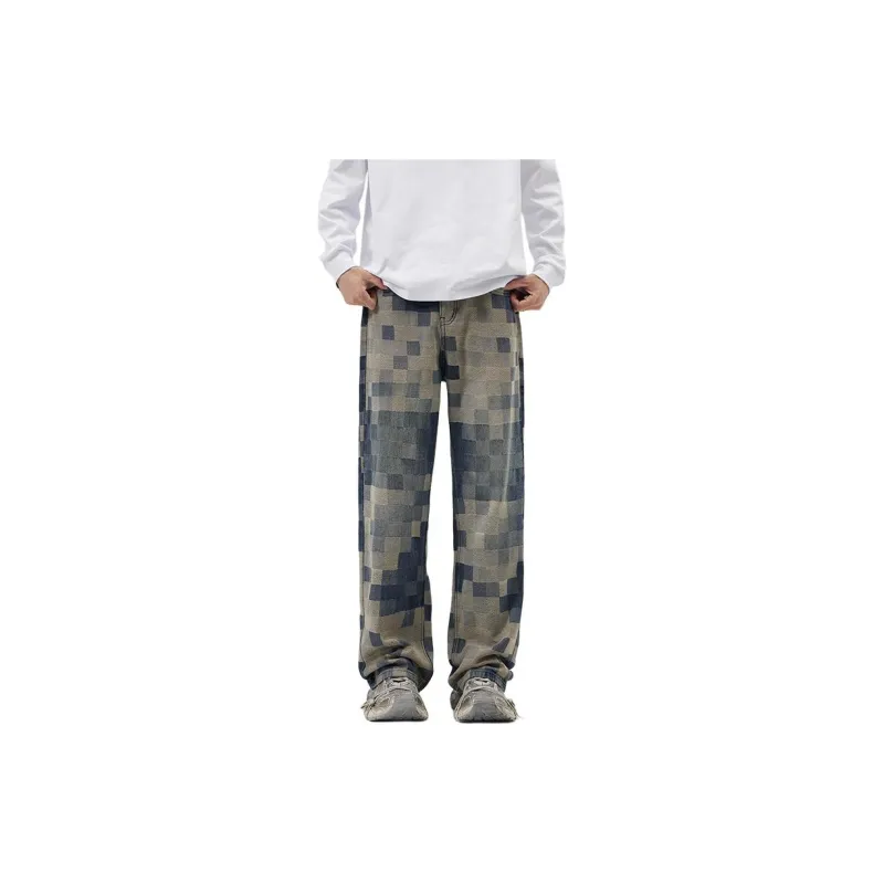 EPTISON Jeans Men Vintage Blue-1