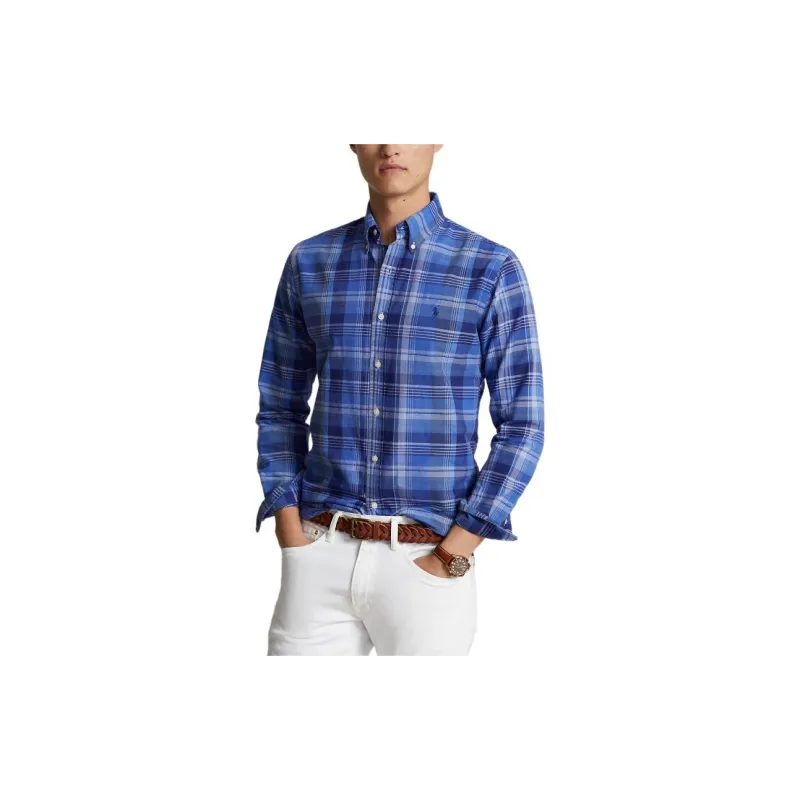 Polo Ralph Lauren Oxford Plaid Cotton Shirt-3