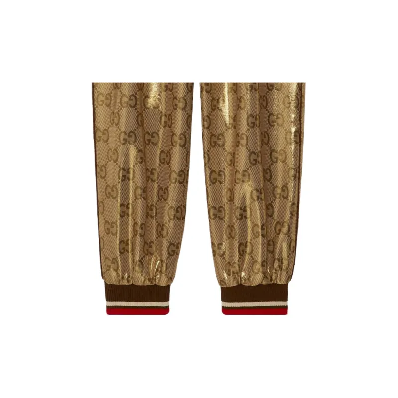 GUCCI Gg Technical Jersey Jogging Pants-3