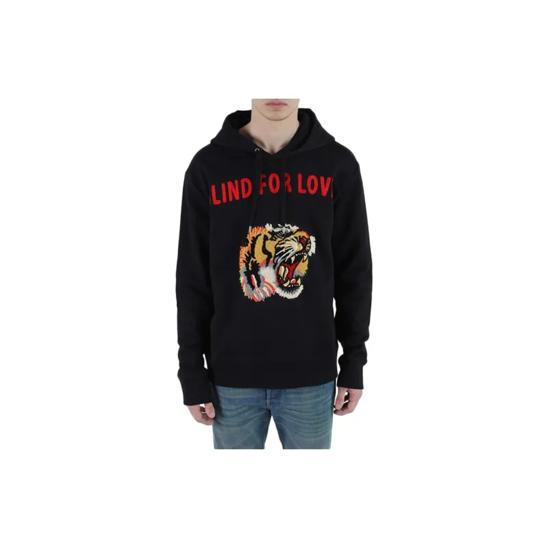 GUCCI Sweatshirts Men Black-3