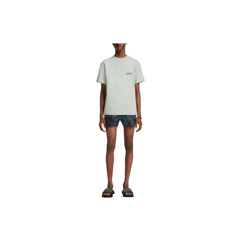 DIOR T-Shirts Men Light Green-2