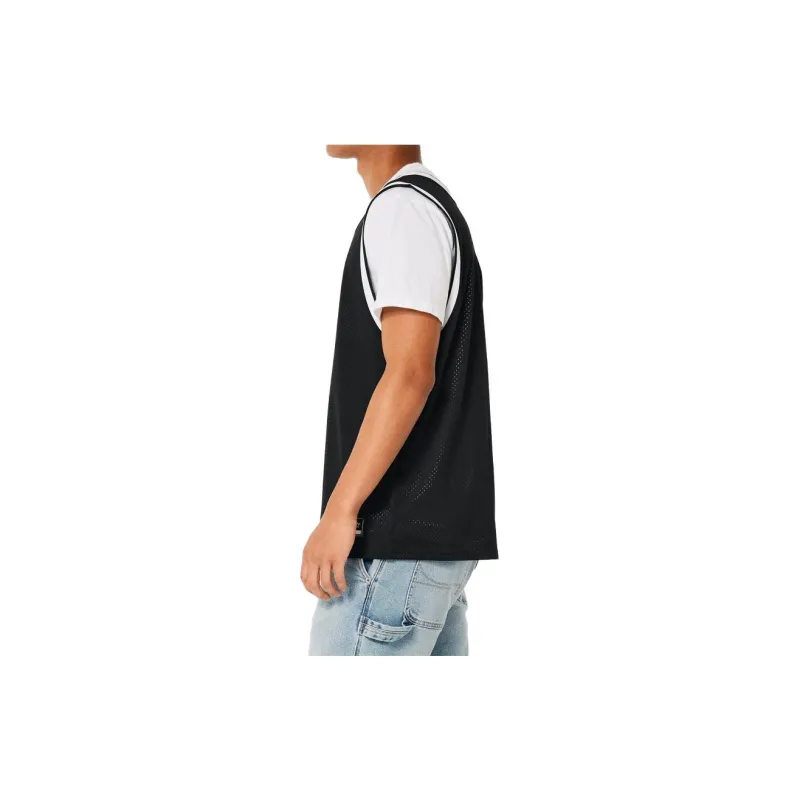 Hollister Tank Tops Men Black-1