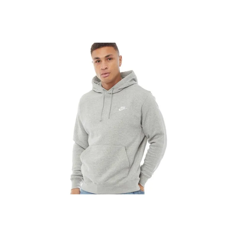 Nike Logo detail Cotton Hoodie-4