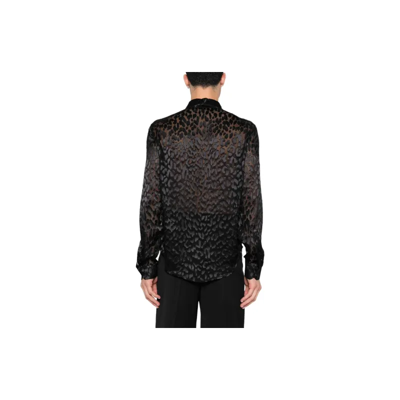 VERSACE Leopard print Shirt-2