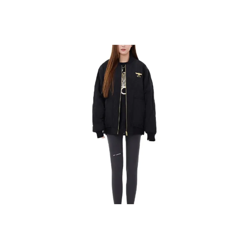 Boy London Baseball Jacket Unisex Black-2