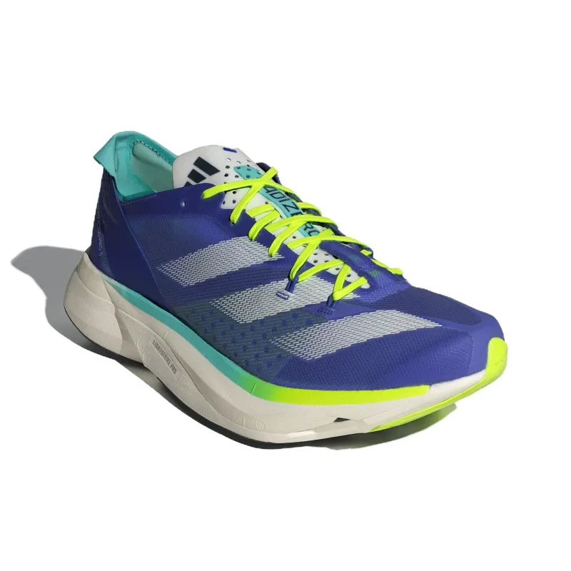 Adizero Adios Pro 3 Adidas 'Cobalt Blue Lucid Lemon'-2
