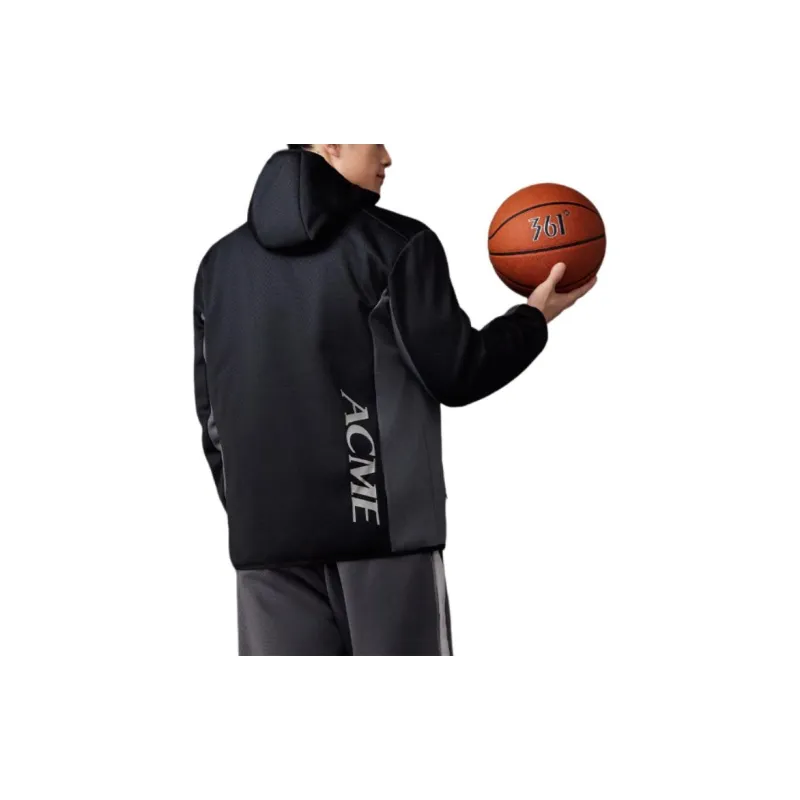 361° Basketball Collection Sweatshirt Men's Super Black/Gravel Gray-2