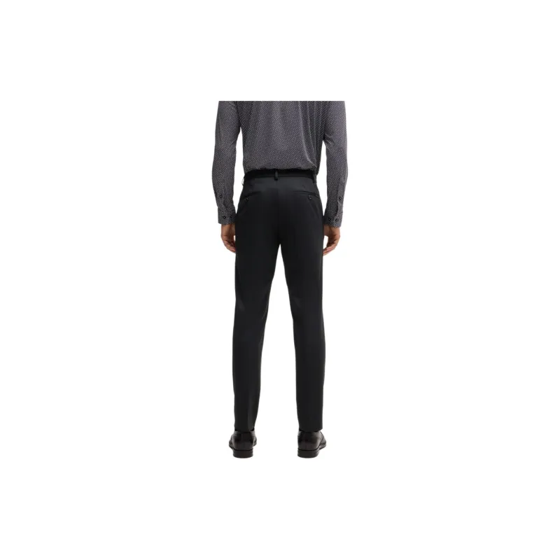 HUGO BOSS SS24 Casual Pants Men's Black-3