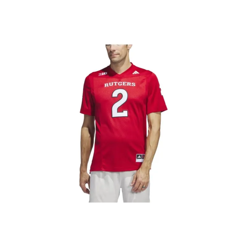Adidas Free Shipping With AdiClub Rutgers Football Off-Field Home Jersey-1