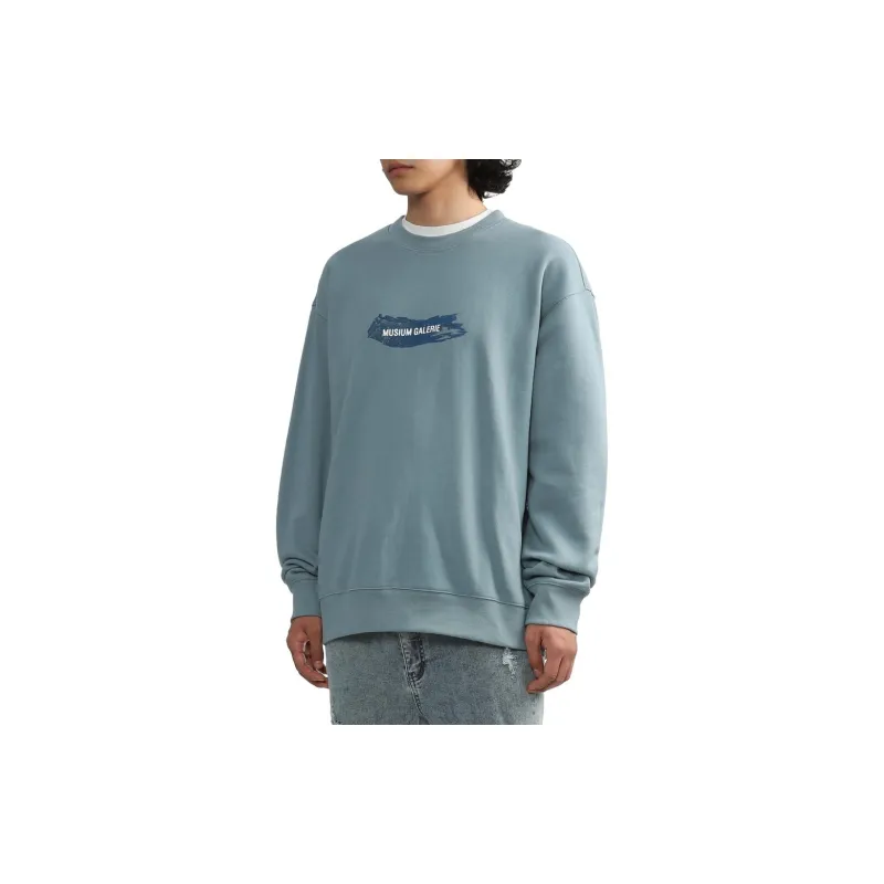 MUSIUM DIV Graphic print Cotton Sweatshirt-4