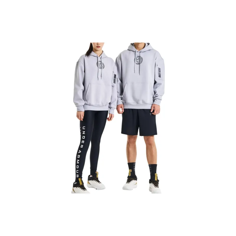 Under Armour Sweatshirts Unisex Gray/Black-2