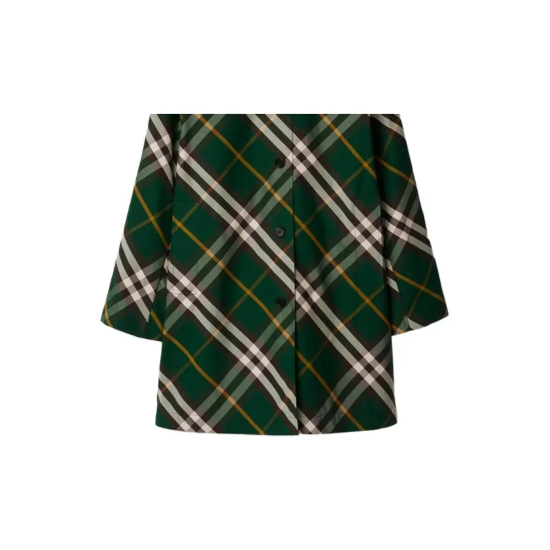 Burberry Coats Men Green-5