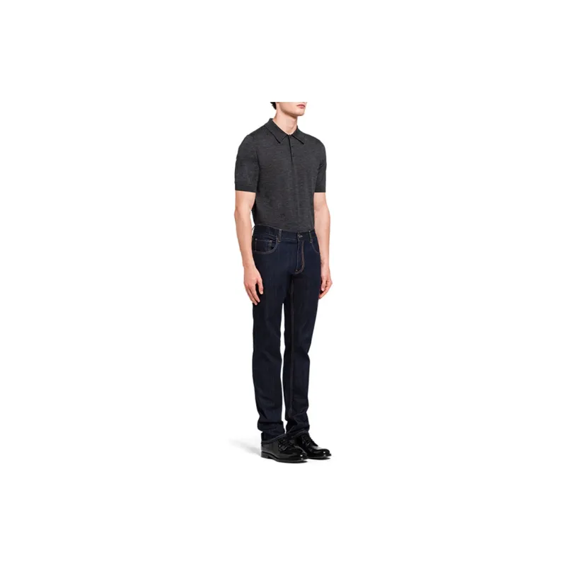 PRADA Jeans Men Blue-3
