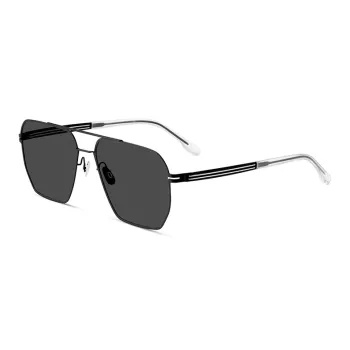 SUPER SUNG Alloy Aviator Sunglasses Unisex Black