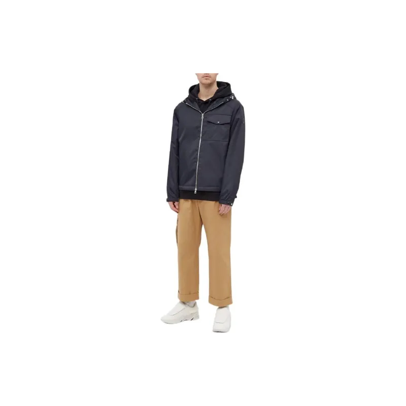 Moncler Jackets Men Marine Blue-1