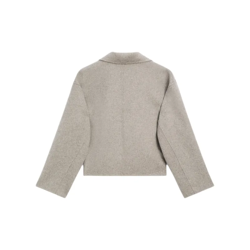 Massimo Dutti Coats Women's Gray-1