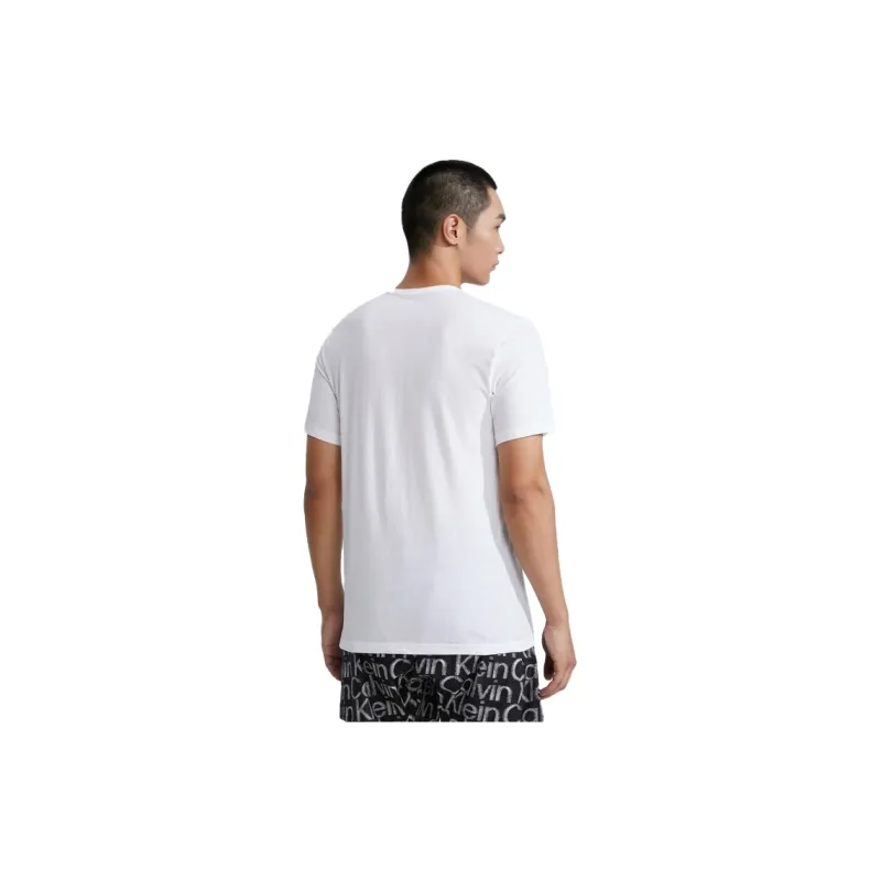 CALVIN KLEIN T Shirt Men's 3 Pack Moon White-3