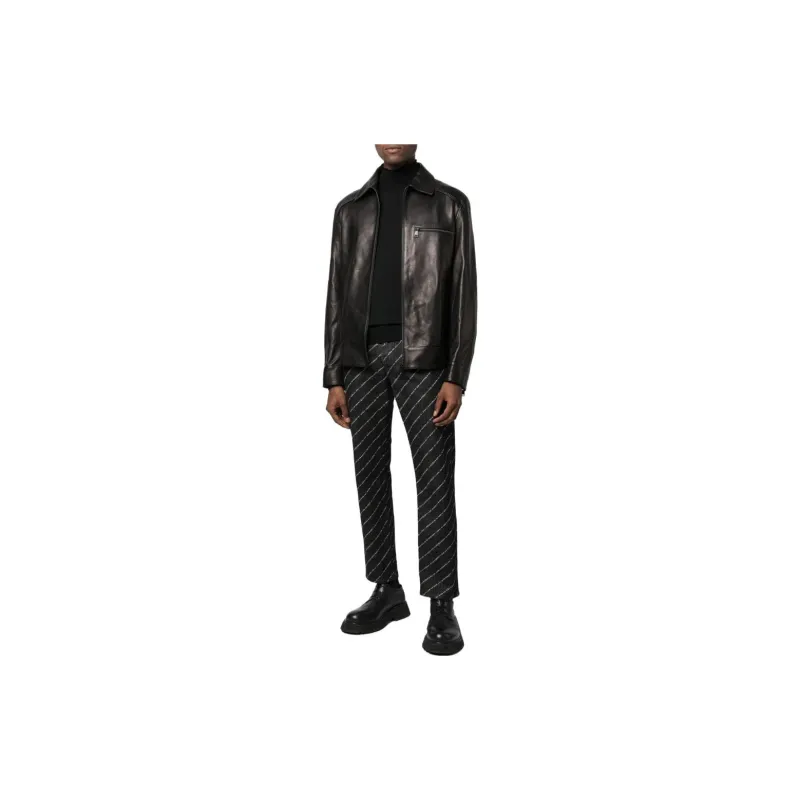 KARL LAGERFELD / Karl Lagerfeld Jeans Zipped Biker Jacket-1