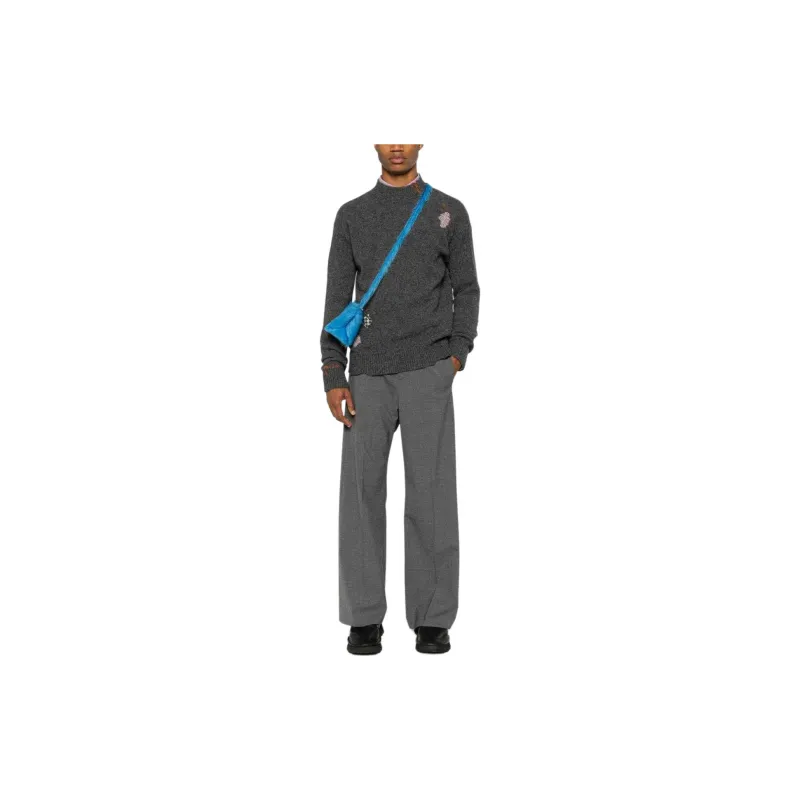 MARNI Striped Mohair Sweater-1