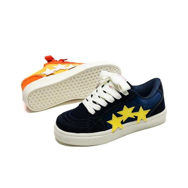 LIANGHUO Low Top Skateboard Shoes Women's Mismatched-1