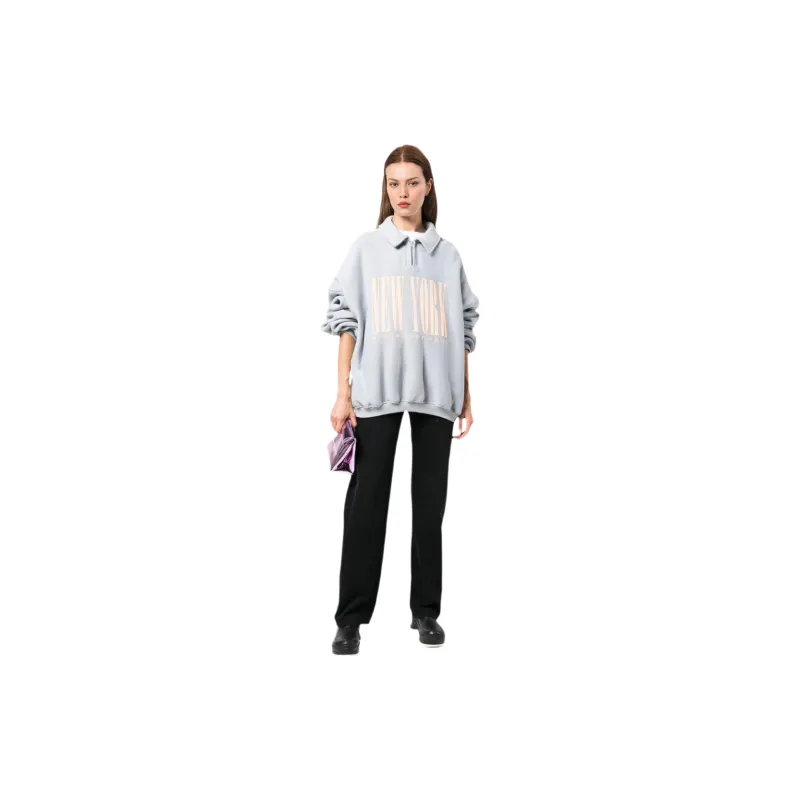 Alexander Wang Sweatshirts Unisex Blue-1