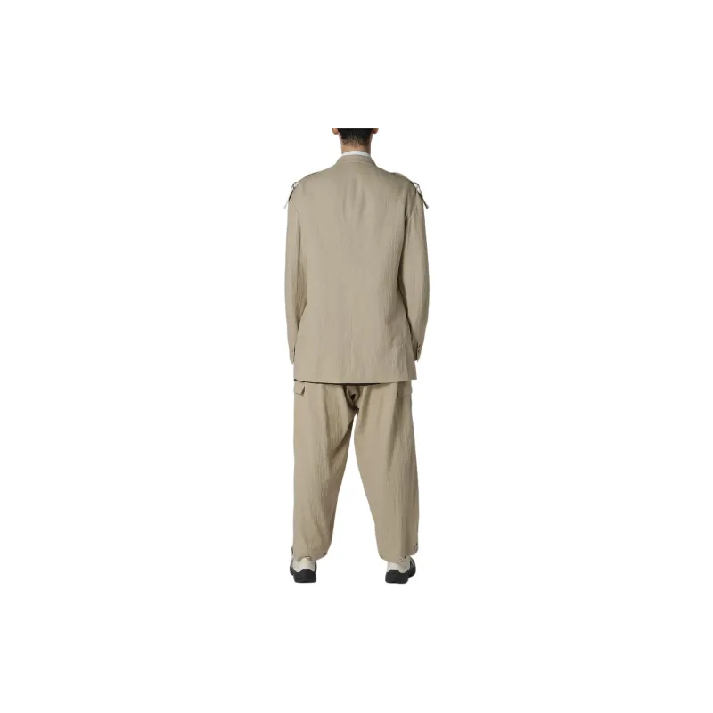 Yohji Yamamoto Y's For Men FW24 Jackets & Coats Men's Light Umber-3