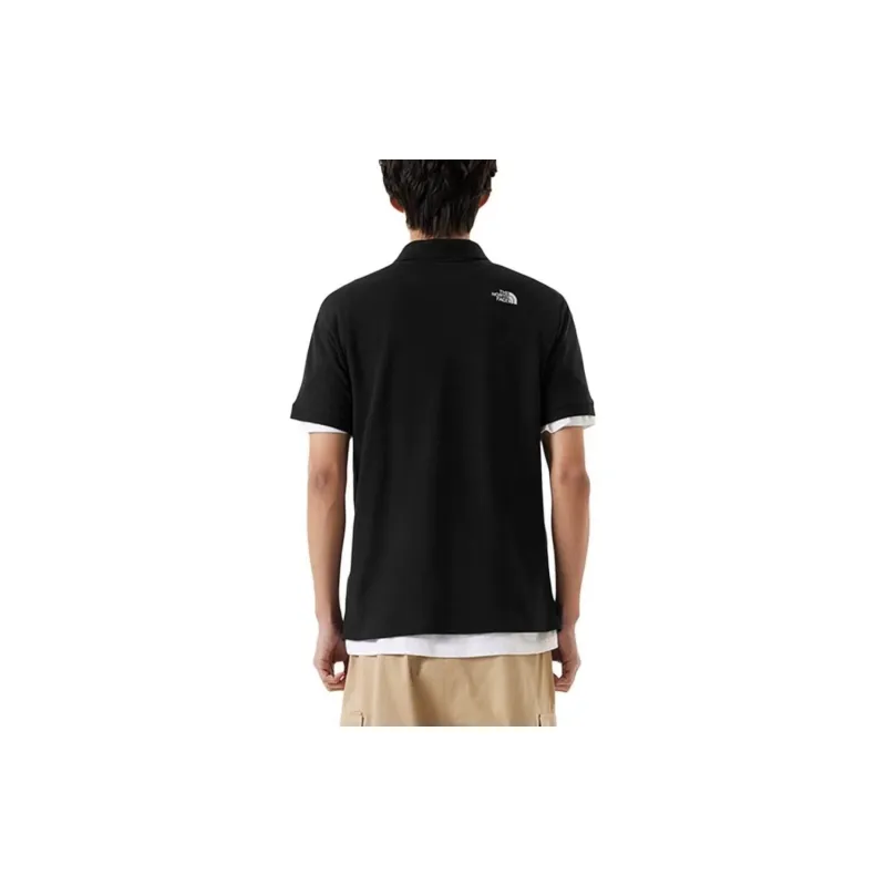 THE NORTH FACE Polo Shirt Men Cosmic Black-4