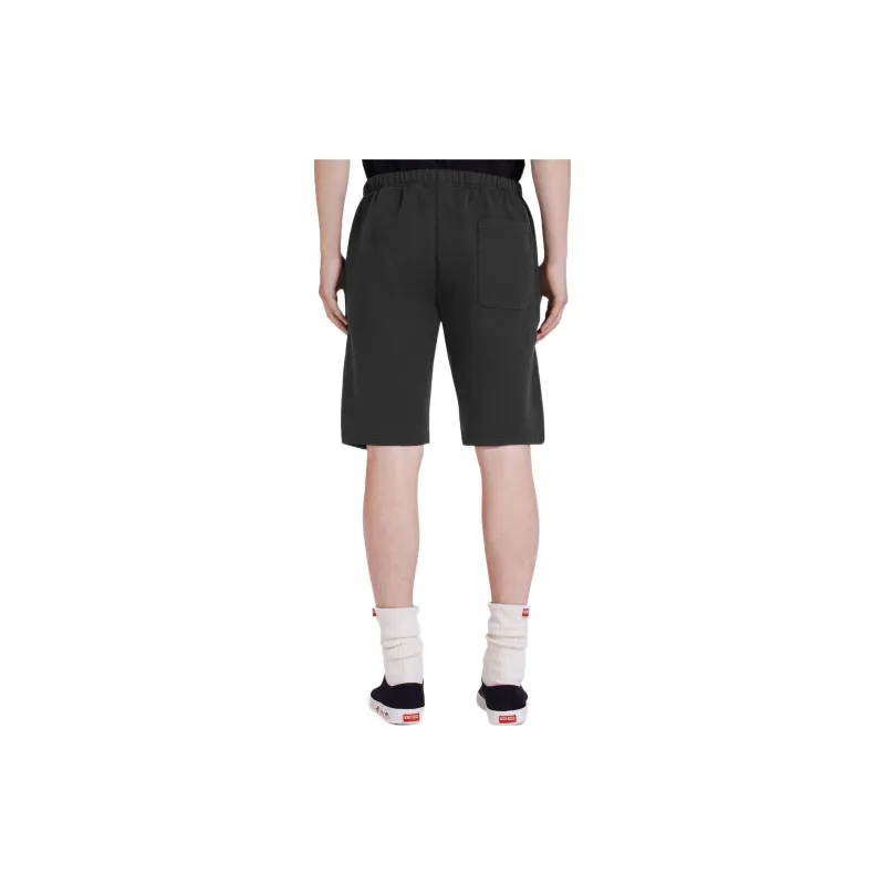 KENZO Logo-patch Cotton Shorts-5