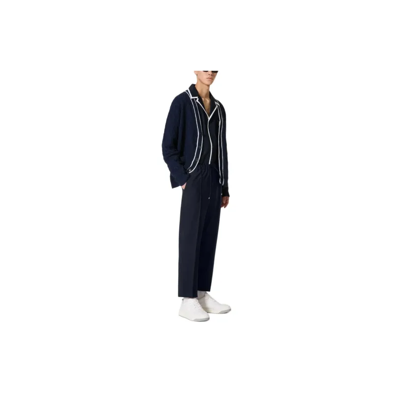 Valentino V-Detailed Straight Hem Bowling Shirt-1