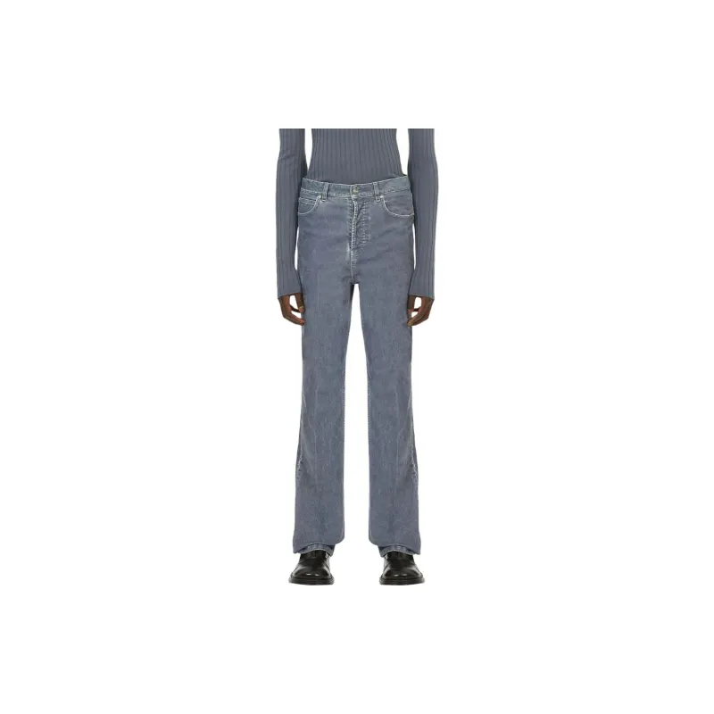 Ferragamo Logo patch Straight leg Jeans-3