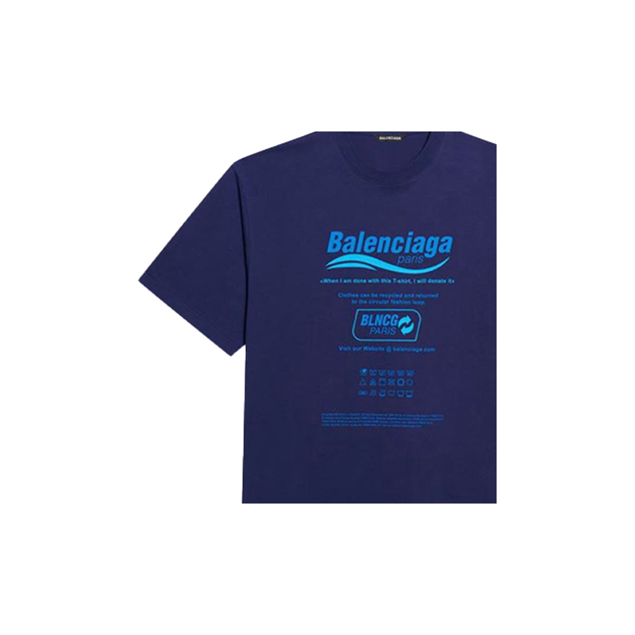 Balenciaga Dry Cleaning Boxy T-Shirt