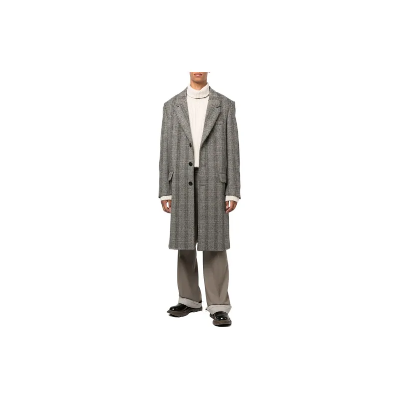ISABEL MARANT Coats Men Gray-1