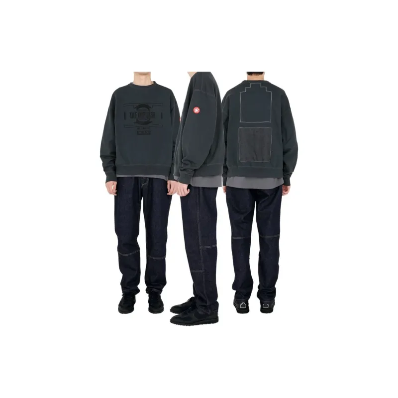 Cav Empt Sweatshirts Unisex Black-2