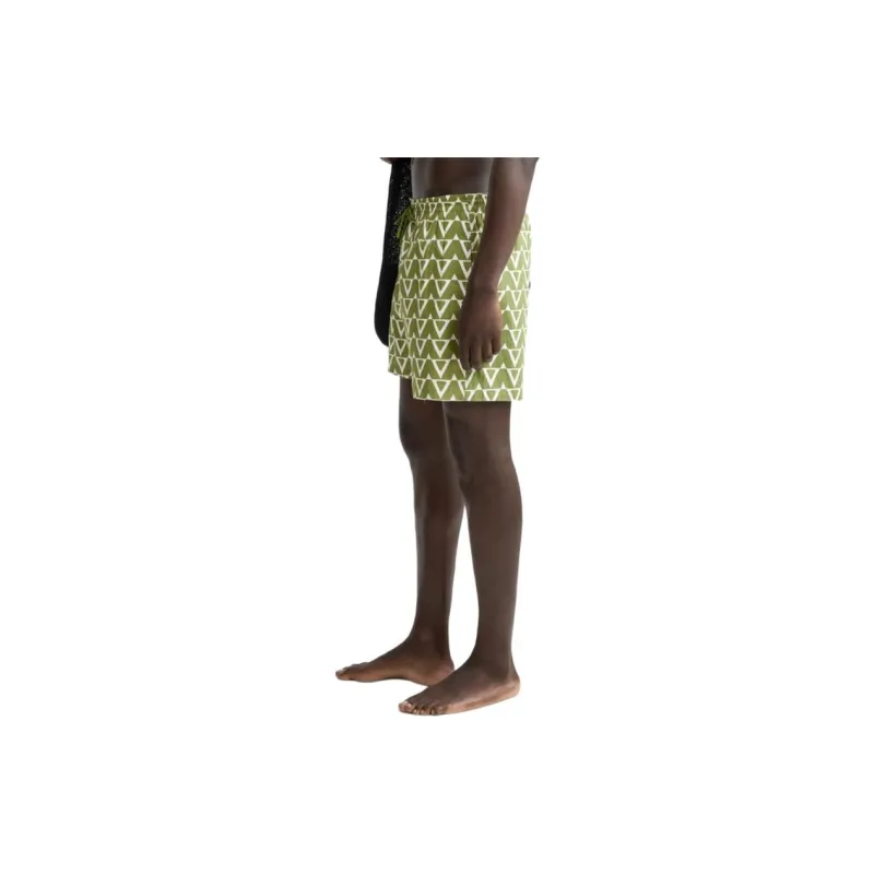 ZARA Swimming Shorts Men's Grass Green-4