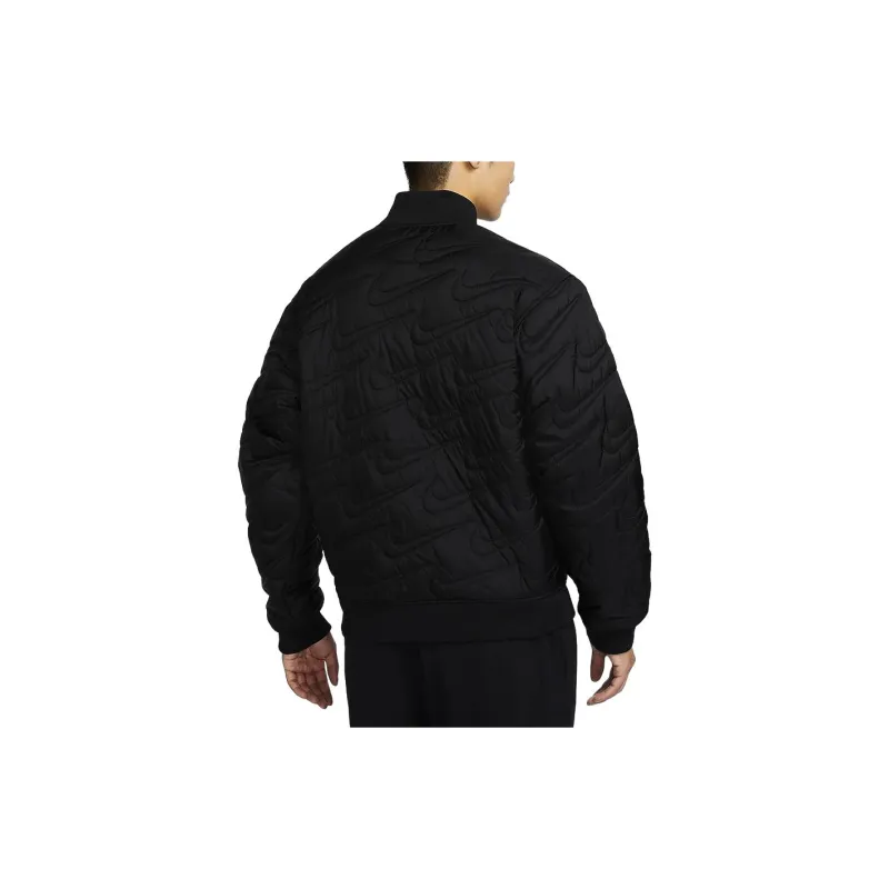 Nike Sportswear Swoosh Jackets Coats Men's Black-4