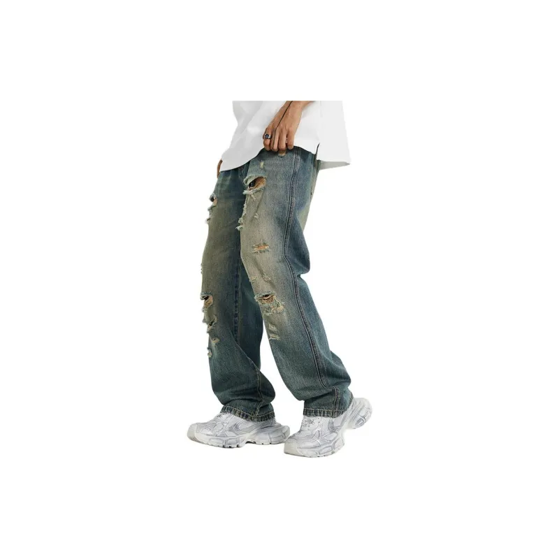 GTRG Jeans Men Vintage Blue-4