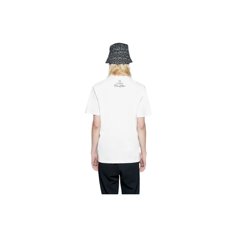 PAUL FRANK x DAWEI·FULUOLEISI T Shirt Unisex White-2