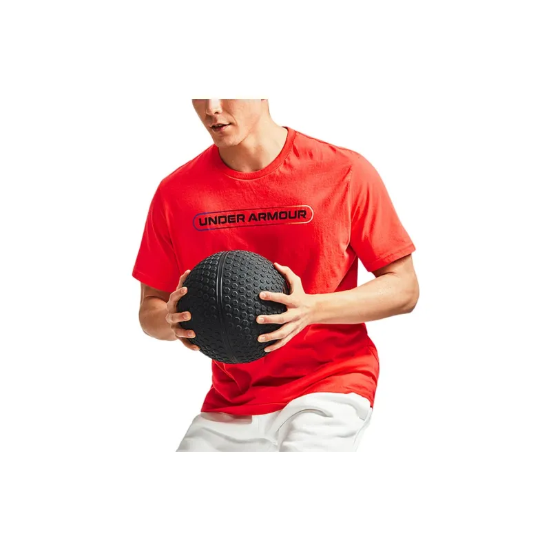 Under Armour T Shirts Men Red-3