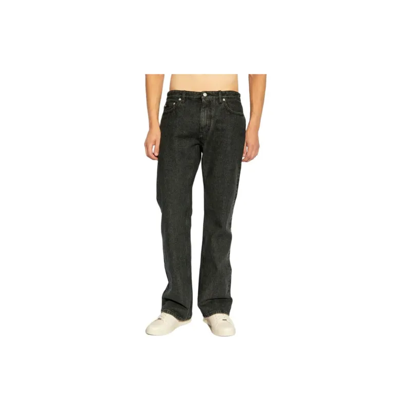 BALLY Mid-Rise Straight-Leg Jeans-2