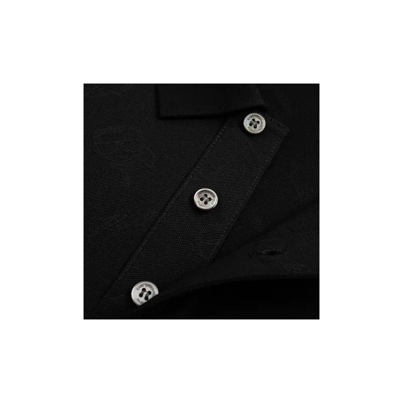 KARL LAGERFELD Polo Shirt Men Black-3