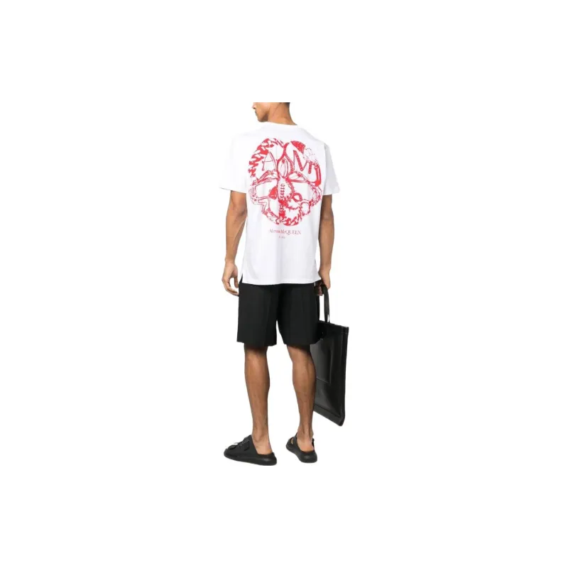 Alexander McQueen FW22 T Shirt Men's White-2