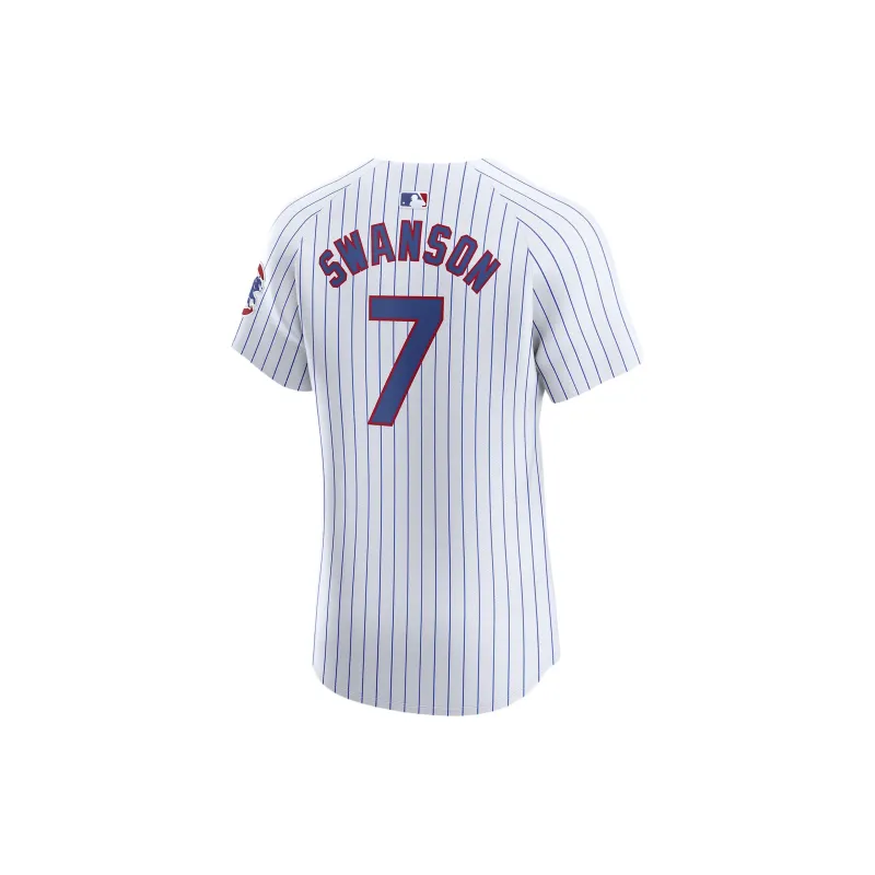 Nike Dansby Swanson Chicago Cubs Men's Nike Dri-FIT Adv Mlb Elite Jersey-1