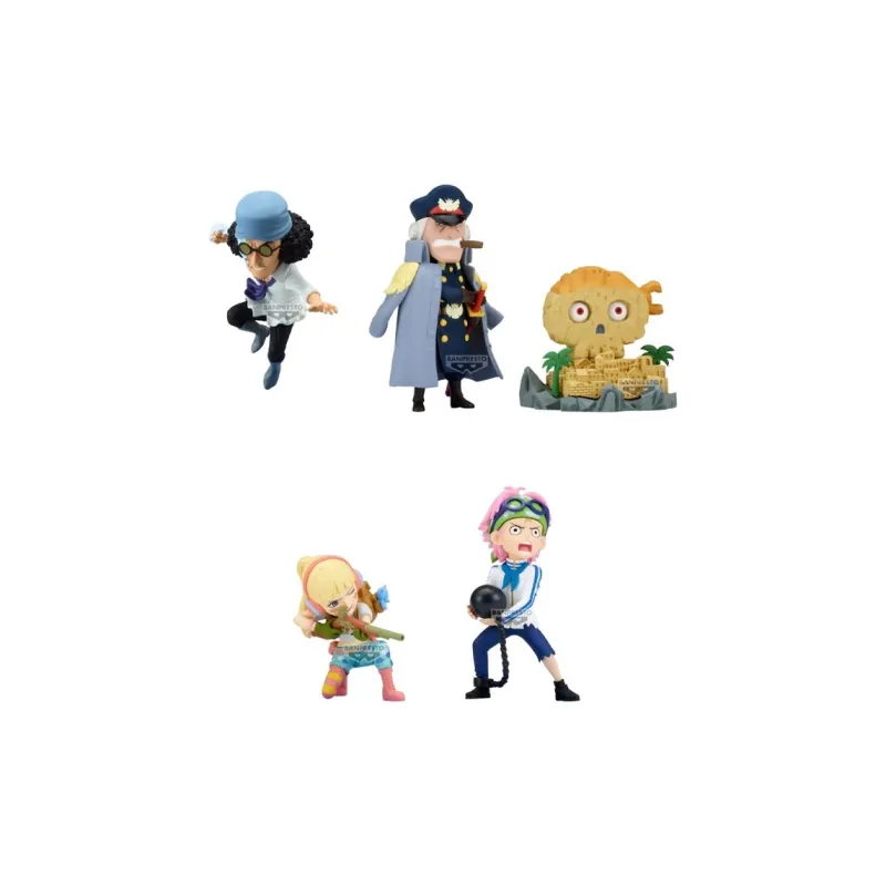 BANPRESTO One Piece Characters One Piece Characters WCF Hive Island 1 Bonus Gifts 6cm-0